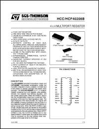 Click here to download HCF40208B Datasheet