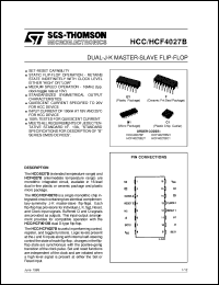 Click here to download HCF4027 Datasheet