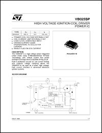 Click here to download VB025SP Datasheet