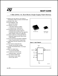 Click here to download M29F102BB Datasheet