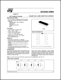 Click here to download ACS402-5SB4 Datasheet
