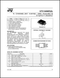 Click here to download STV160NF02L Datasheet