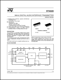 Click here to download STA020D Datasheet