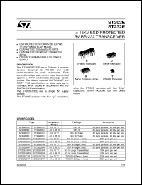 Click here to download ST232E Datasheet