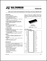 Click here to download TDA9103 Datasheet