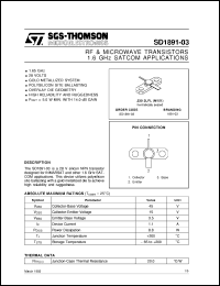 Click here to download SD1891-03 Datasheet