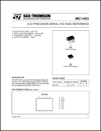 Click here to download MC1403D Datasheet