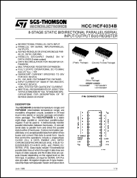 Click here to download HCF4034B Datasheet