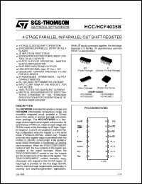 Click here to download HCF4035 Datasheet