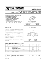 Click here to download AM80912-030 Datasheet