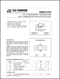 Click here to download AM80610-030 Datasheet
