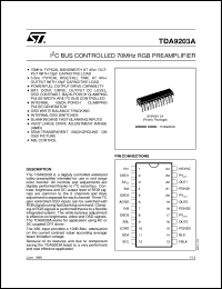 Click here to download TDA9203A Datasheet