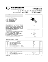 Click here to download STP22NE03 Datasheet