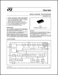 Click here to download TDA7403D Datasheet