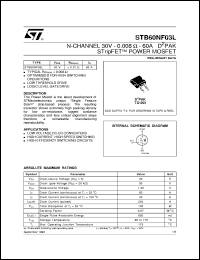 Click here to download STB60NF03 Datasheet