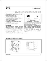 Click here to download 74VHCT03 Datasheet