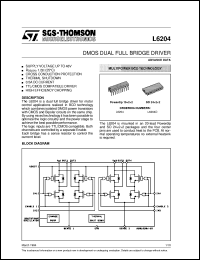 Click here to download L6204D Datasheet