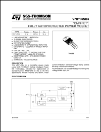 Click here to download VNP14N04 Datasheet
