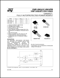 Click here to download VNB14N04 Datasheet