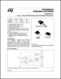 Click here to download VNB28N04 Datasheet