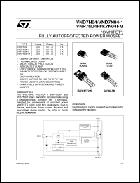 Click here to download VND7N04 Datasheet