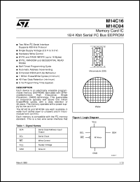 Click here to download M14C04 Datasheet