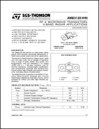Click here to download AM83135-040 Datasheet