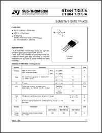 Click here to download BTA04 Datasheet