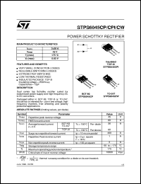 Click here to download STPS6045CW Datasheet