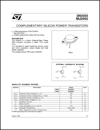 Click here to download MJ2955 Datasheet