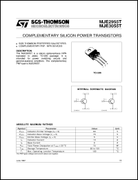 Click here to download MJE2955T Datasheet