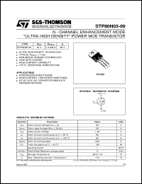 Click here to download STP80N05-09 Datasheet