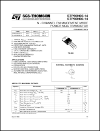 Click here to download STP60N05-14 Datasheet