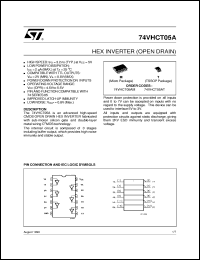 Click here to download 74VHCT05 Datasheet