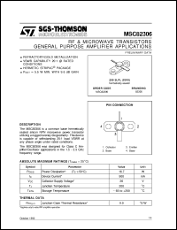 Click here to download MSC82306 Datasheet