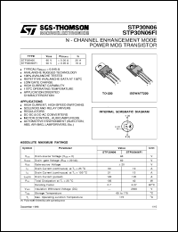 Click here to download STP30N06 Datasheet