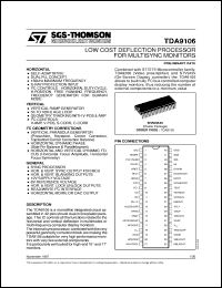 Click here to download TDA9106 Datasheet