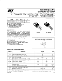 Click here to download STP80NF55-06 Datasheet