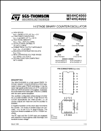 Click here to download M74HC4060 Datasheet