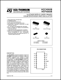 Click here to download HCF4060B Datasheet