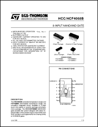 Click here to download HCF4068 Datasheet