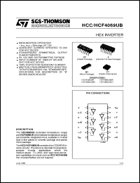 Click here to download HCF4069 Datasheet