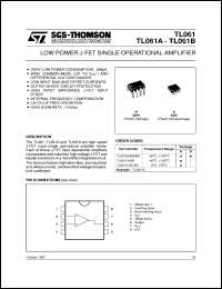 Click here to download TL061 Datasheet