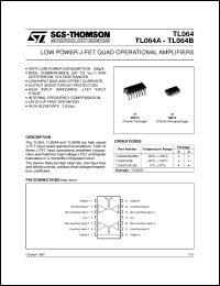 Click here to download TL064 Datasheet