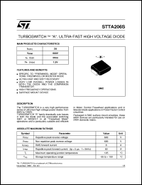 Click here to download STTA206 Datasheet