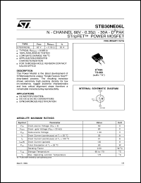 Click here to download STB30NE06 Datasheet