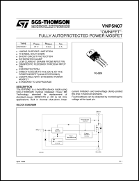 Click here to download VNP5N07 Datasheet