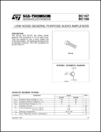 Click here to download BC108 Datasheet