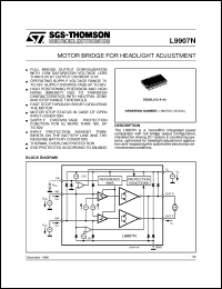 Click here to download L9907 Datasheet