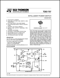 Click here to download TDE1707FP Datasheet